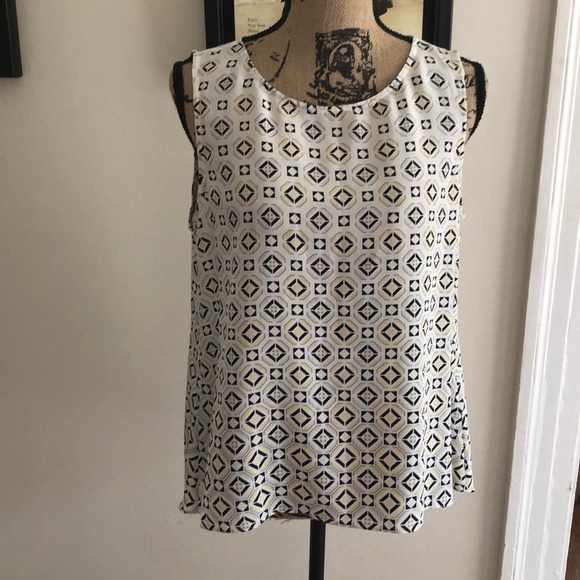 White House Black Market Tops - WHBM silk top